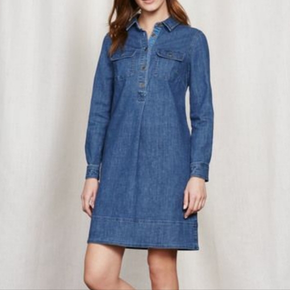 Boden Dresses & Skirts - Boden Lola Denim Dress 12 L